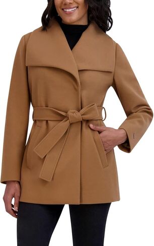 TAHARI Women's Peacoat Lapel Collar Belted Trench Coat in Saudi Arabia