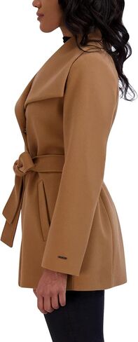 TAHARI Women's Peacoat Lapel Collar Belted Trench Coat in Saudi Arabia