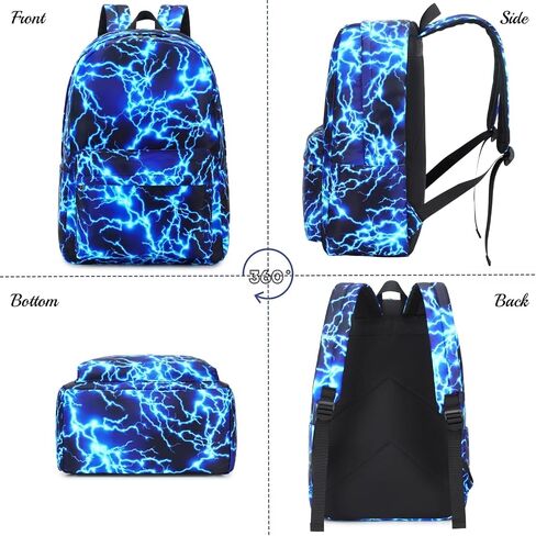 Backpack For Girls Elementary School Bookbag Durable Kid's Backpack Lightweight Travel Daypack (White) in Saudi Arabia
