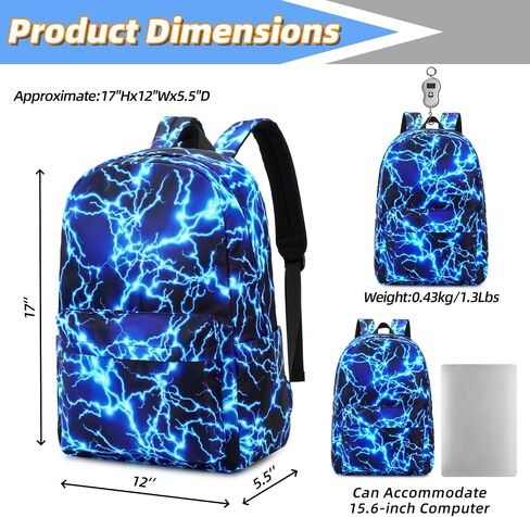 Backpack For Girls Elementary School Bookbag Durable Kid's Backpack Lightweight Travel Daypack (White) in Saudi Arabia