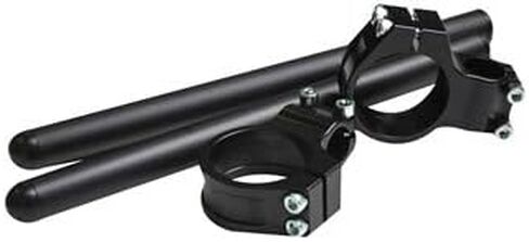 Clip-Clip-ons 50mm (7 درجة زاوية لأسفل) أسود ل yamaha yzf-r6 2005-2018 in Kuwait