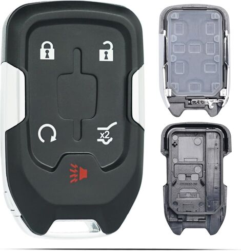 Key Fob Shell Case Replacement Fits for GMC Terrain Acadia 2017 2019 2020 2021 2022 2023 Keyless Entry Remote Control 5 Button Pad Cover in Saudi Arabia