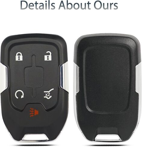 Key Fob Shell Case Replacement Fits for GMC Terrain Acadia 2017 2019 2020 2021 2022 2023 Keyless Entry Remote Control 5 Button Pad Cover in Saudi Arabia