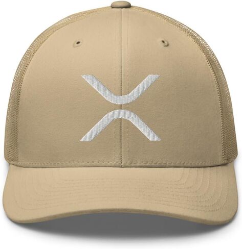 NX XRP Crypto Token Trucker Hat Curved Bill Mid Crown Snapback Crypto Cap in Kuwait