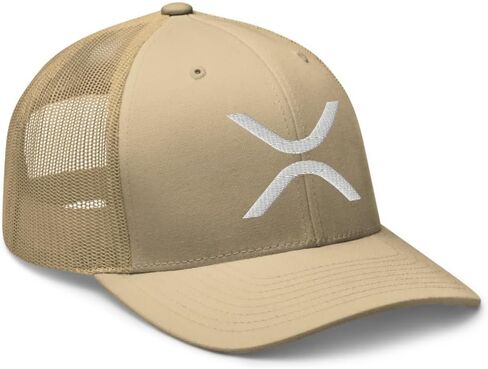 NX XRP Crypto Token Trucker Hat Curved Bill Mid Crown Snapback Crypto Cap in Kuwait