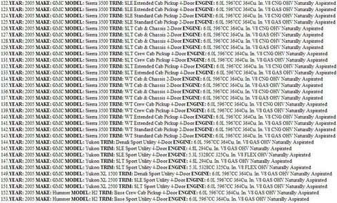 2005-2006 Silverado Engine Computer 12589463 'مبرمجة إلى Vin' ECM in Kuwait