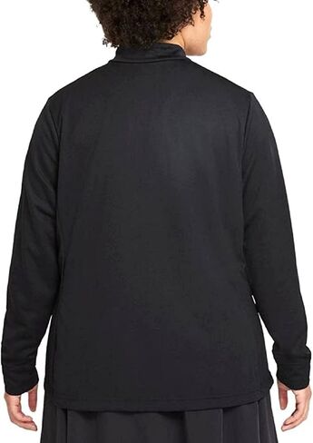 Nike Women's Dri-fit Uv Victory Long-Sleeve Half-Zip Top (as1, Alpha, m, Regular, Regular, Black) in Saudi Arabia