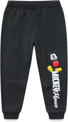 Disney Mickey Mouse Boys 2 قطعة من النوع الثقيل والسروال المطبوع لطفل صغير وأطفال كبير in Saudi Arabia