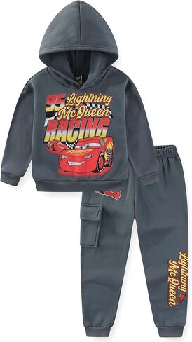 سيارات ديزني Lightning McQueen Boys Hoodie و Pants in Saudi Arabia
