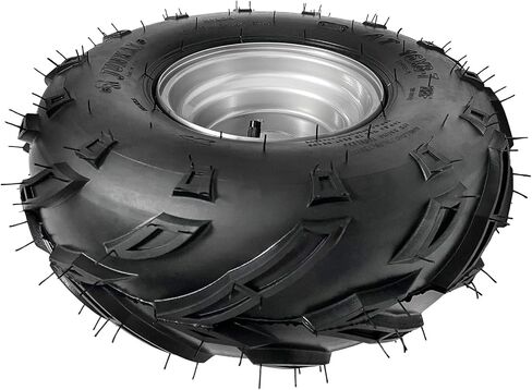 16x8-7 ATV Tire & Rim Assembly – 3 Stud 16x8x7 16x8.00-7 Wheel for Go Kart, ATV, UTV, Quad, Buggy, Lawn Mower, Drift Trike, Mini Bike, Coolster, Taotao, 70cc 90cc 110cc 125cc 150cc (4PCS) in Saudi Arabia