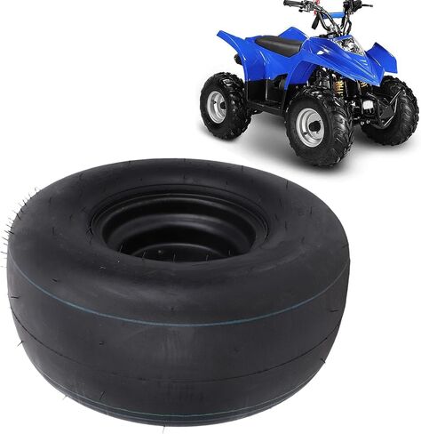 13x6.50 6 Tire Wheel Assembly, Rubber Tubeless Puncture Proof Tire with 3 Fixed Rim, with 6 Inch Wheel 4 Ply 480 lbs Capacity, for ATV UTV Quad Off Road Go Kart in Saudi Arabia