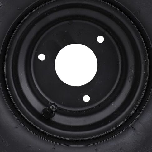 13x6.50 6 Tire Wheel Assembly, Rubber Tubeless Puncture Proof Tire with 3 Fixed Rim, with 6 Inch Wheel 4 Ply 480 lbs Capacity, for ATV UTV Quad Off Road Go Kart in Saudi Arabia