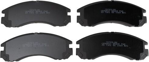 TRQ Brake Pads Ceramic Compatible with 2018-2020 Mitsubishi Outlander in Saudi Arabia