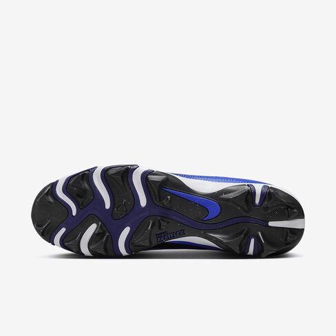 Nike Alpha Menace 4 Shark Football Cleats (FN0028-400, Hyper Royal/Metallic Silver/Midnight Navy/White) Size 12 in Saudi Arabia