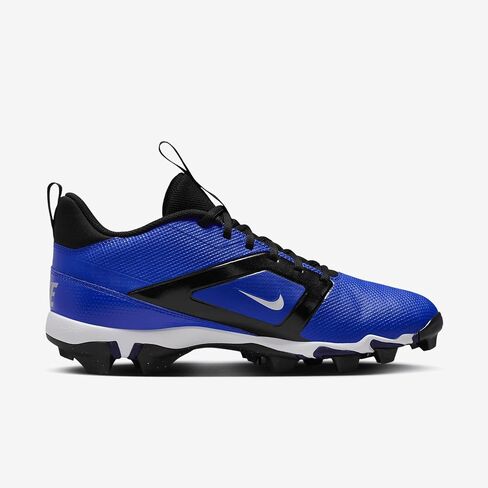 Nike Alpha Menace 4 Shark Football Cleats (FN0028-400, Hyper Royal/Metallic Silver/Midnight Navy/White) Size 12 in Saudi Arabia