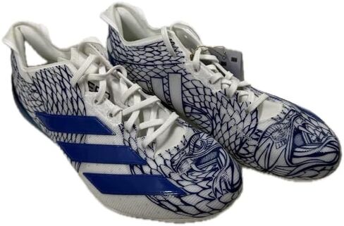 Adidas Men's Adizero Electric.2 كرة القدم المرابط "Royal Blue White" (IH8569) - الحجم 12 in Saudi Arabia