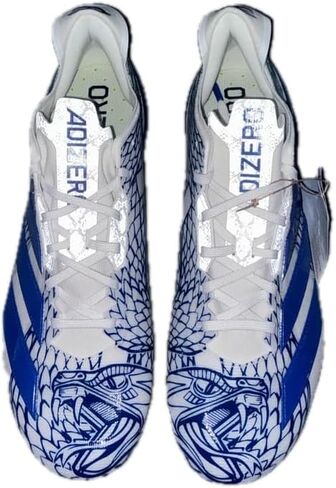 Adidas Men's Adizero Electric.2 كرة القدم المرابط "Royal Blue White" (IH8569) - الحجم 12 in Saudi Arabia