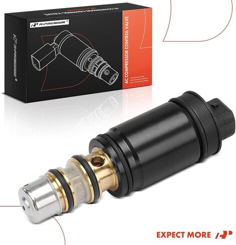 A-Premium AC Compressor Control Solenoid Valve 7SEU16C, 7SEU17C, 6SEU14C, 6SEU12C Compatible with Mercedes-Benz A209/C209 Series CLK500 2003 2004 2005 2006 in Saudi Arabia