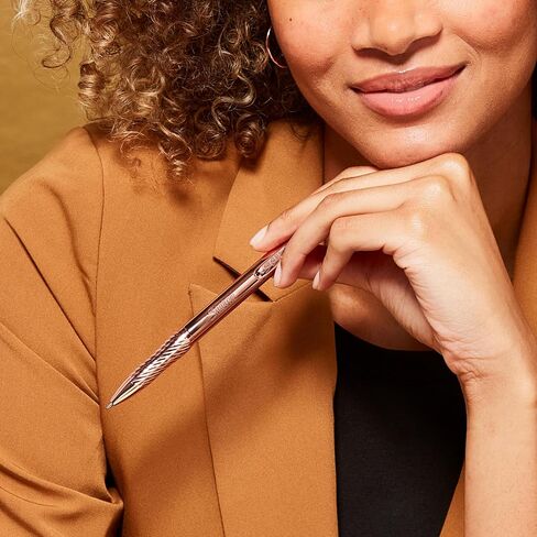 SHARPIE S-Gel, Gel Pen, Copper Metal Body, Medium Point (0.7mm), Black Ink, Includes 1 Pen and 1 Additional Ink Refill in Saudi Arabia
