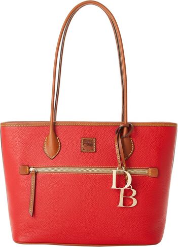 Dooney & Bourke Large Tote Bags for Women, Pebble Grain Leather Tote Bag with Zipper and Long Shoulder Straps in Saudi Arabia