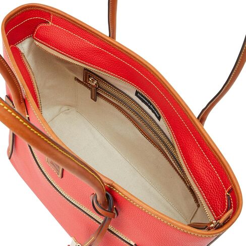 Dooney & Bourke Large Tote Bags for Women, Pebble Grain Leather Tote Bag with Zipper and Long Shoulder Straps in Saudi Arabia