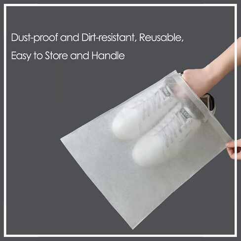 Shoe Washing Machine Bag,Laundry Shoe Bag for Washer and Dryer,Reusable Shoe Cleaning Bag for Sneakers,Tennis Shoes,With Self-locking Zipper, Microfiber Inside,Include Shoes Storage Bag in Saudi Arabia