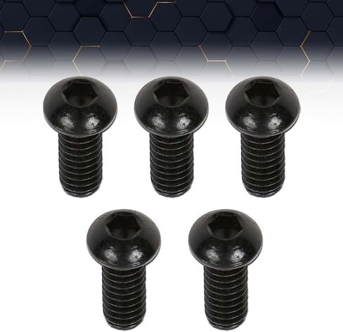 PIT66 Black 10pcs Stainless Allen Screw Bolt kit Compatible with 1999-2019 Harley Derby Cover in Saudi Arabia