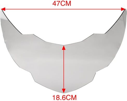 Cnsodo15 Headlight Guard Lens Front Protector Headlamp Cover Clear Acrylic for BMW K1600GT K1600GTL 10-20 K1600B 18-20 Motorbike in Saudi Arabia