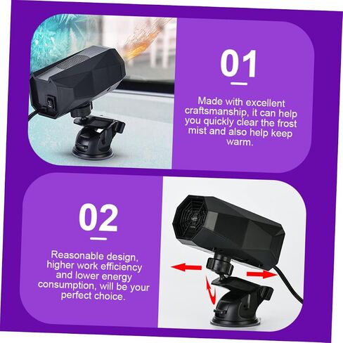 PRETYZOOM RAPID CAR CAR HEADSHIELD DEFOGGER AUTO DIFOGGGING DEFOGGENG DEFOGGENT in Saudi Arabia