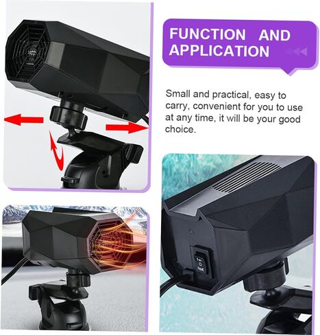 PRETYZOOM RAPID CAR CAR HEADSHIELD DEFOGGER AUTO DIFOGGGING DEFOGGENG DEFOGGENT in Saudi Arabia