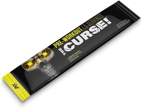 JNX The Curse! Pre Workout Powder with Creatine, Lemon Rush, 50 Servings | Pre workout powder for men & women with caffeine, L-Citrulline, Beta Alanine & Creatine for energy, pumps & performance. in Saudi Arabia