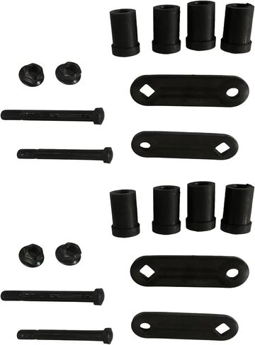 2PCS LEAF FRONT SPRING SPRING SHACLE TRUCTS FOR CHEVY/GMC K10 K20 K30 Series Trucks 1973 1974 1976 1976 1978 1979 1980-1987 in Kuwait