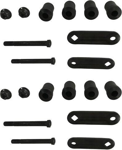 2PCS LEAF FRONT SPRING SPRING SHACLE TRUCTS FOR CHEVY/GMC K10 K20 K30 Series Trucks 1973 1974 1976 1976 1978 1979 1980-1987 in Kuwait