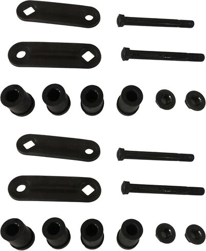 2PCS LEAF FRONT SPRING SPRING SHACLE TRUCTS FOR CHEVY/GMC K10 K20 K30 Series Trucks 1973 1974 1976 1976 1978 1979 1980-1987 in Kuwait