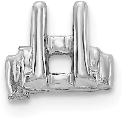 Solid 14K White Gold Head, Up To 2.75mm Dia., X852 Add-A-Diamond Bracelet in Saudi Arabia