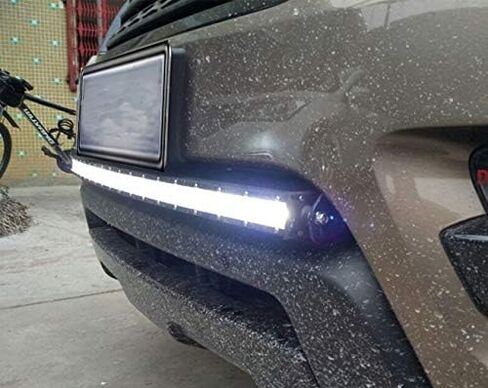LED LID LIGHT BAR 25 INCH 120W صف واحد على الطريق على الطريق SPOT SPOT COMBO IP 67 WATROPROOT FOG أضواء القيادة LED إضاءة القوارب تبديل الأسلاك مجموعات الأسلاك in Kuwait