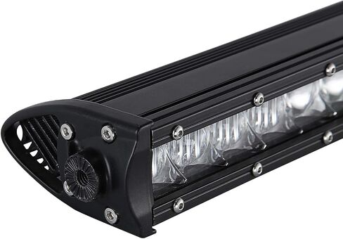 LED LID LIGHT BAR 25 INCH 120W صف واحد على الطريق على الطريق SPOT SPOT COMBO IP 67 WATROPROOT FOG أضواء القيادة LED إضاءة القوارب تبديل الأسلاك مجموعات الأسلاك in Kuwait
