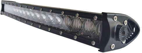 LED LID LIGHT BAR 25 INCH 120W صف واحد على الطريق على الطريق SPOT SPOT COMBO IP 67 WATROPROOT FOG أضواء القيادة LED إضاءة القوارب تبديل الأسلاك مجموعات الأسلاك in Kuwait