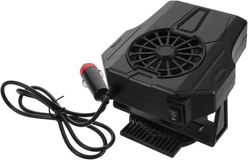 Pretyzoom 12V محمولة سخان السيارة مروحة تسخين سريع الزجاج الأمامي ضبابي -فوج لقيادة البناء لجميع أنواع المركبات in Saudi Arabia