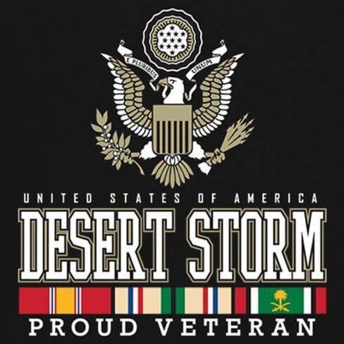 Desert Storm Proud Veteran Tank Top American Army Gulf War Operation Served DD 214 Veterans Day Patriot Men's Top in Saudi Arabia