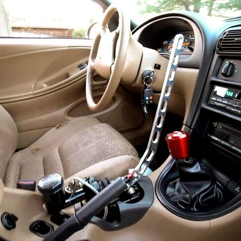 Ezauto Wrap Red Hydraulic Racing Hand E Brake Drift Rally Drifting Handbrake Aluminium Lever HB05 in Saudi Arabia