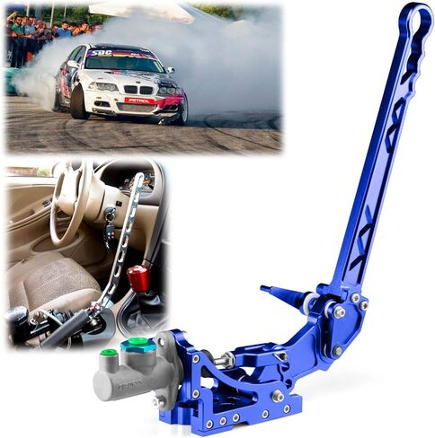 Ezauto Wrap Red Hydraulic Racing Hand E Brake Drift Rally Drifting Handbrake Aluminium Lever HB05 in Saudi Arabia