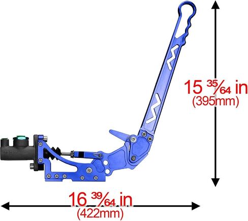Ezauto Wrap Red Hydraulic Racing Hand E Brake Drift Rally Drifting Handbrake Aluminium Lever HB05 in Saudi Arabia