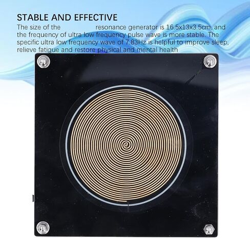 Hilitand Resonance Generator 7.83HZ Ultra Low Frequency Pulse Resonator with Indicator Improve Sleep and Health, Stable and Effective, Suitable Containers for Water Filling in Saudi Arabia