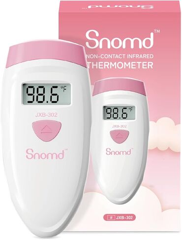Digital Non-Contact Infrared Forehead Thermometer for Adults and Kids, 3 in 1 Medical Thermometer for Baby with Backlight LCD Screen in Kuwait