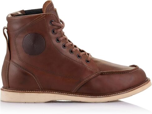 Alpinestars Oscar Monty V2 Shoes, CE-Certified Stylish Motorcycle Footwear, 10, Brown in Saudi Arabia