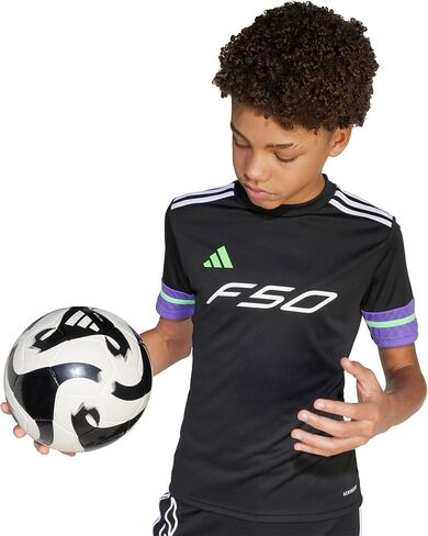 adidas boys 'f50 القميص الأكمام القصيرة in Saudi Arabia