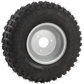 16X8-7 Go Kart Tire and Wheel, 7 Inches ATV UTV Tires On Rims, 3 Lug, Excellent Road Grip, for Quad ATV Go Kart UTV Off Road Lawn Mower in Saudi Arabia