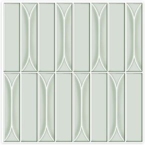 Peel and Stick Backsplash Tiles 12''x12'' Light Green Wall Tile Heat Resistant 10-Sheet Waterproof Vinyl Self Adhesive Glossy Boho Sticker for Kitchen Ceramic Bathroom Living Room in Saudi Arabia