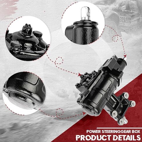 27-8417 Power Steering Gearbox Gear Box Compatible with Jeep Wrangler 2007-2017, Wrangler JK 2018, Sport Utility 4-Door Only, Replace OE 52126348AD in Saudi Arabia